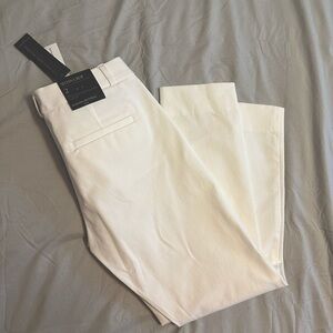 NWT Banana Republic Sloan Crop white pant size 2